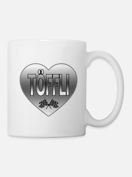 Töffli - Tasse - Weiß