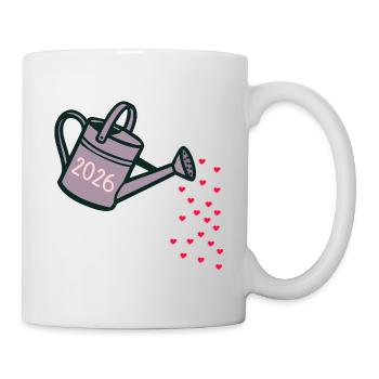 Liebe Verschenken - Herz 2026 - Tasse - Weiß - Rechts