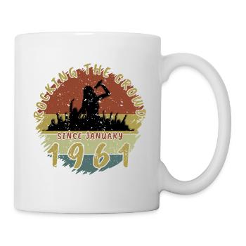 65e anniversaire Faire vibrer la foule SNG 01/1961 - Mug blanc - blanc - Droite