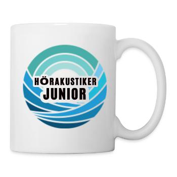 Hörakustiker Junior Nachfolger Sohn Kind Junge - Tasse - Weiß - Rechts