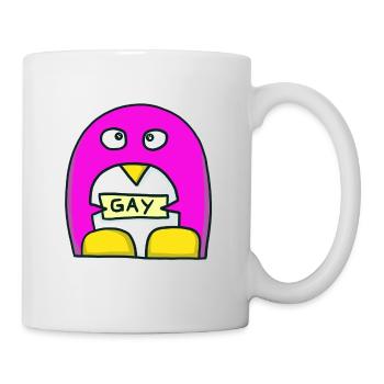 Gay - Tasse - Weiß - Rechts
