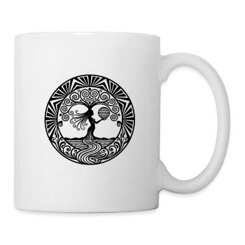 Esotericism Lifestyle Spirituality Mindfulness Yoga - Mug - white - Right