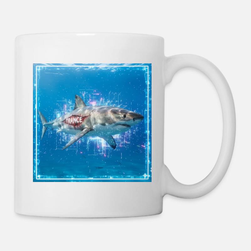 Requin de Transe - Mug blanc - blanc