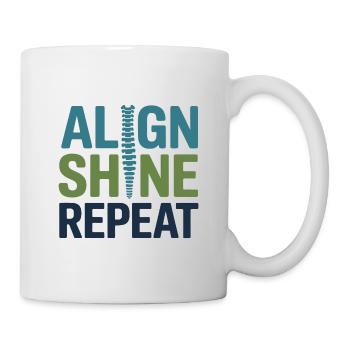 Licensed Clinical Specialist Spinal Wellness Gear  - Mug - white - Right