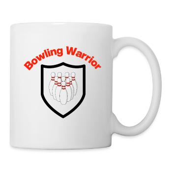 Guerrier du Bowling, Chasseur de Quilles, Strike, Armée des Quilles - Mug blanc - blanc - Droite