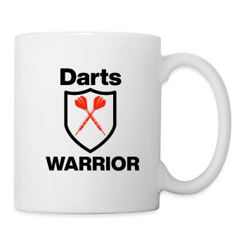 Guerrier des fléchettes – Édition Bouclier, Darts Junkie, 180 - Mug blanc - blanc - Droite