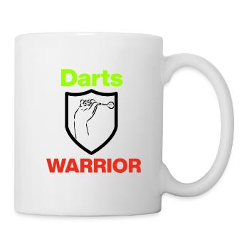 Darts Warrior, Perfect Grip, Onehundreteighty, 180 - Mug - white - Right