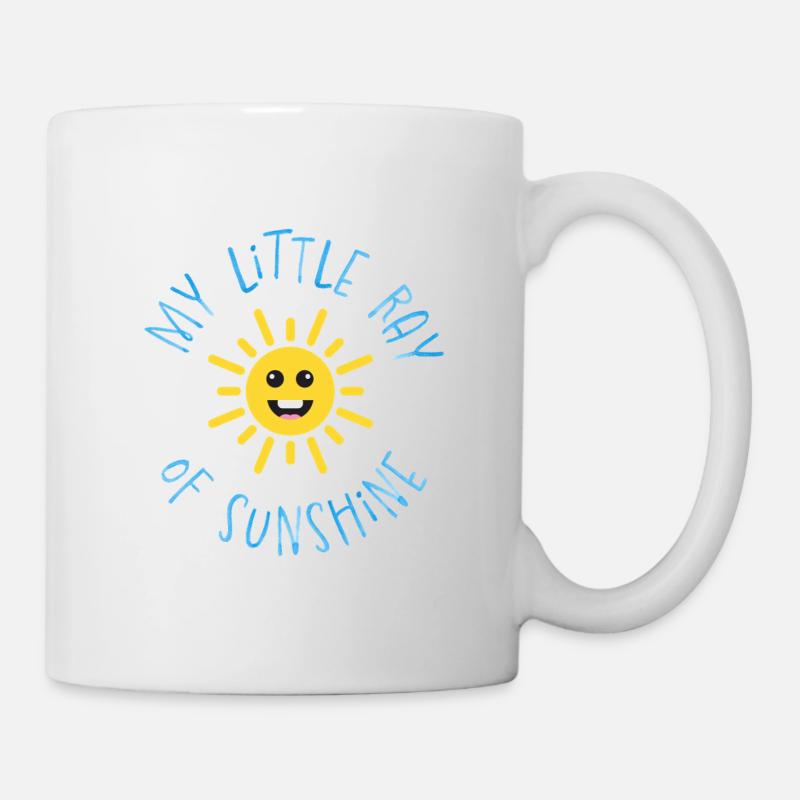 RAY_OF_SUN_BLUE - Tasse - Weiß