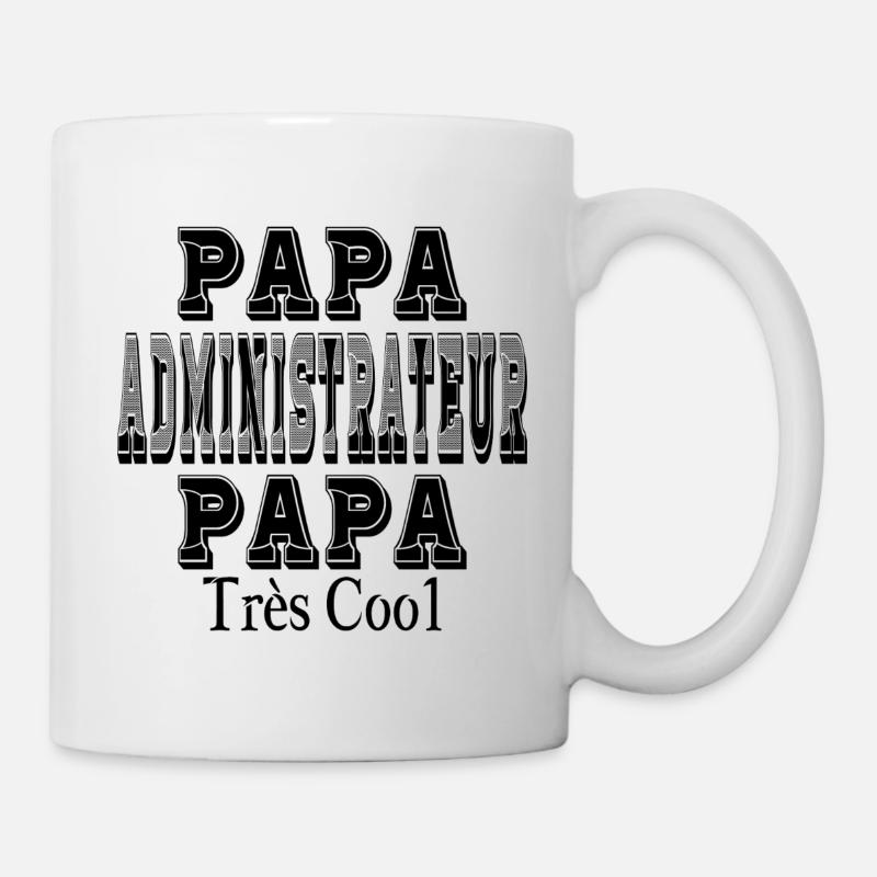 Dad Administrator Very Cool Dad - Mug - white