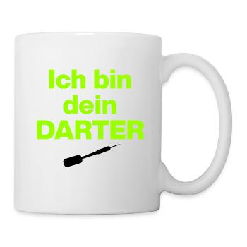 Je suis ton Darter, style néon, style Star War - Mug blanc - blanc - Droite
