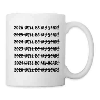 New Year | New Year's resolutions 2026 - Mug - white - Right