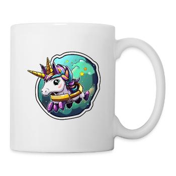 Space Unicorn Star Armor - Mug - white - Right