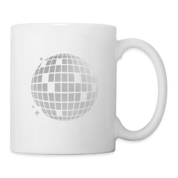 Disco Ball Mosaic Shine - Mug - white - Right