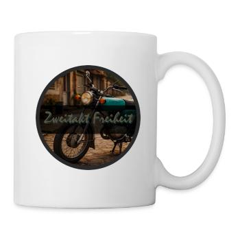Vintage Motorcycle Freedom - Mug - white - Right