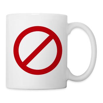 Stop War – Für Frieden & Freiheit - Tasse - Weiß - Rechts