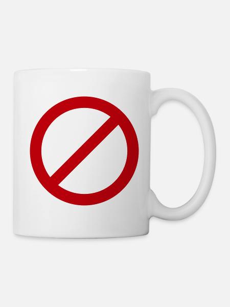 Stop War – Für Frieden & Freiheit - Tasse - Weiß