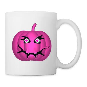 Citrouille - Mug blanc - blanc - Droite
