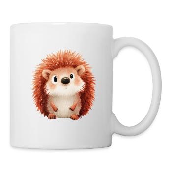 Hérisson de la Forêt – Illustration enfants - Mug blanc - blanc - Droite