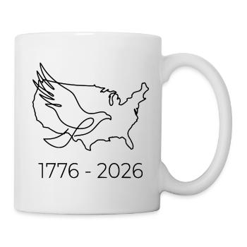 1776-2026 USA Semiquincentennial 250th - Mug - white - Right