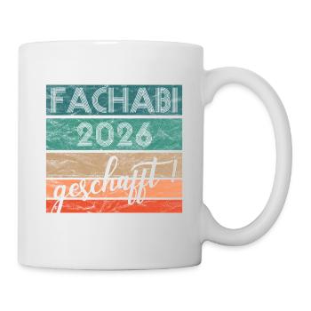 Baccalauréat professionnel Fachabi 2026 terminé - Mug blanc - blanc - Droite
