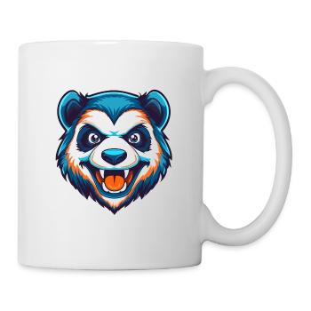 Savage Panda Esports Maskottchen-Logo - Tasse - Weiß - Rechts