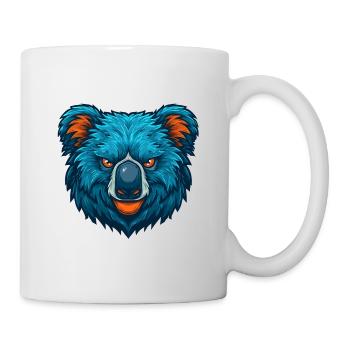 Fierce Koala Esports Mascot Logo - Mug - white - Right