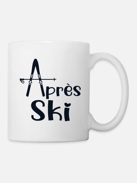 Liebe Après-Ski - Tasse - Weiß
