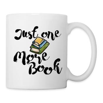 Stacked Books Watercolor Illustration - Mug - white - Right