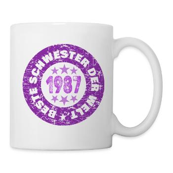 1987 - Tasse - Weiß - Rechts