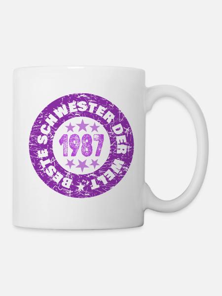 1987 - Tasse - Weiß