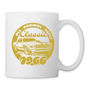 60th Birthday - Classic Musclecar 02/1966 - Mug - white - Right