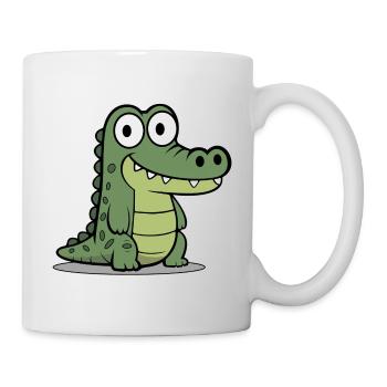 Crocodile - Mug blanc - blanc - Droite