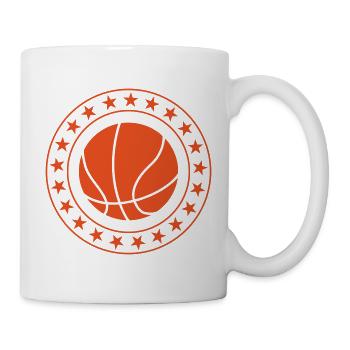 Basketball – sports team passion competitive court - Mug - white - Right