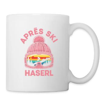 Apres Ski Haserl Lustiges Party Outfit T-Shirt - Tasse - Weiß - Rechts