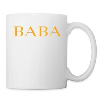 Baba Definition Türkischer Vater Design - Tasse - Weiß - Rechts
