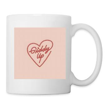 Cœur Éveillé - Mug blanc - blanc - Droite