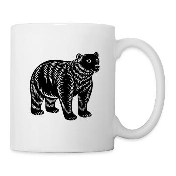 Ours polaire - Mug blanc - blanc - Droite