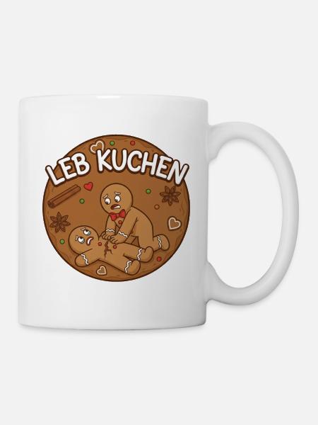 Sauvetage de l'amour en pain d'épice - Mug blanc - blanc