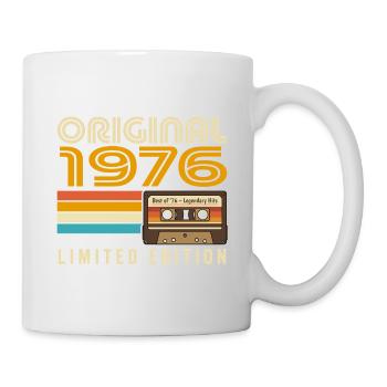 Original 1976 Vintage Vintage Anniversaire Rétro - Mug blanc - blanc - Droite