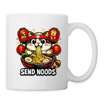 Send Noods Kawaii Ramen - Tasse - Weiß - Rechts