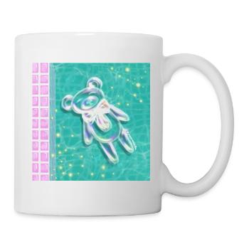  Clean Core Bubble Bear - Tasse - Weiß - Rechts