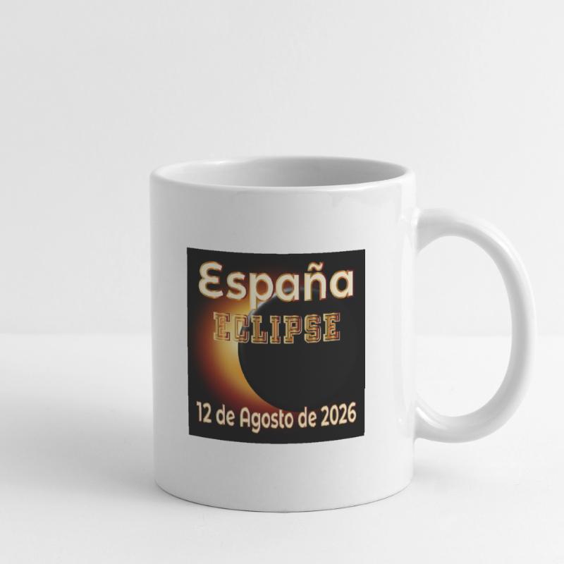 Eclipse Observation Spain Mug