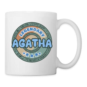 Agatha als Geschenkidee - Tasse - Weiß - Rechts