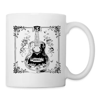 Funny Ukulele - Mug - white - Right