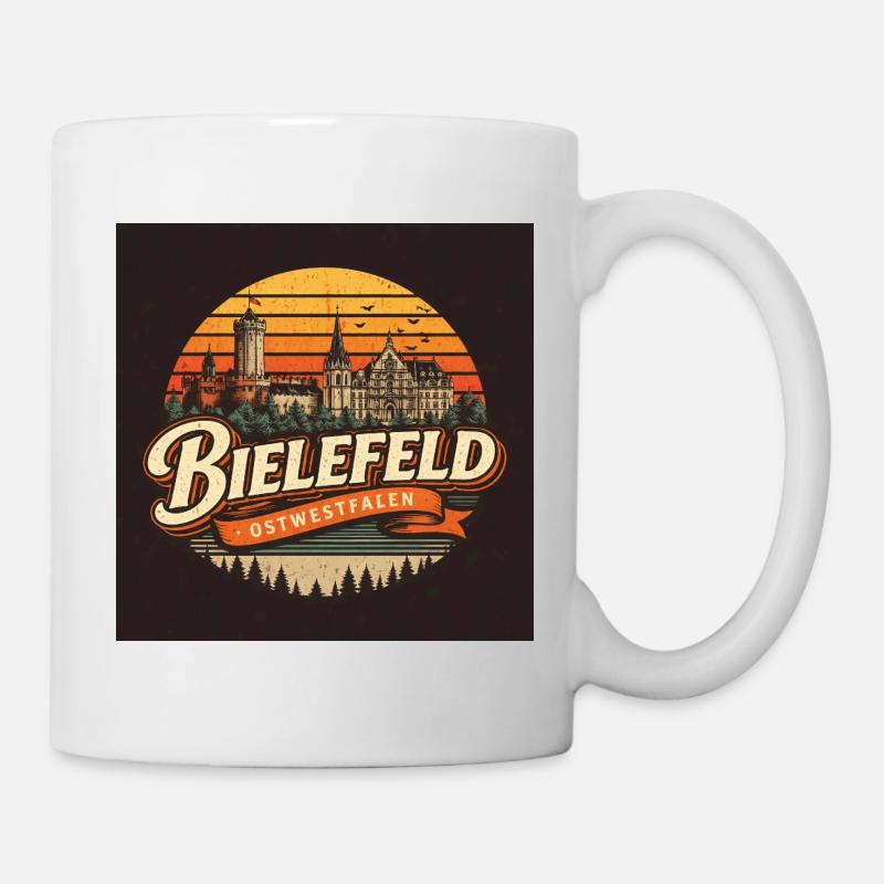 Bielefeld Merge – Urban Design OWL - Mug - white