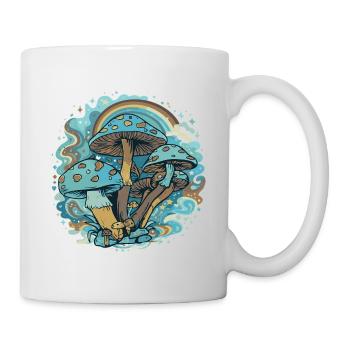 Blaupilz Wunderwald - Tasse - Weiß - Rechts