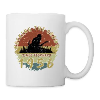 70th Birthday Rocking the crowd GIT 02/1956 - Mug - white - Right