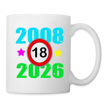 18th birthday 2026 - Mug - white - Right