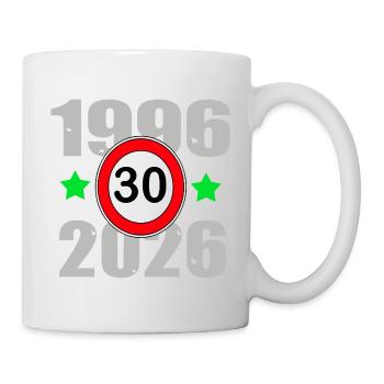 Birthday 30 , 30 years1996 to 2026 - Mug - white - Right