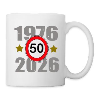 50th anniversary 1976-2026 - Mug - white - Right